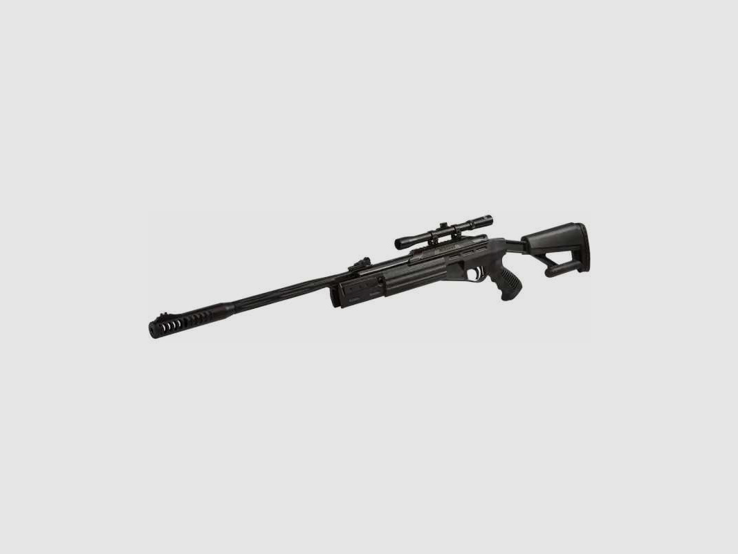 Mercury AirTact Set Kipplauf Luftgewehr 4,5mm Diabolo mit Zielfernrohr