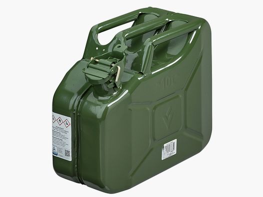Jerrican en tôle d'acier de 10 l