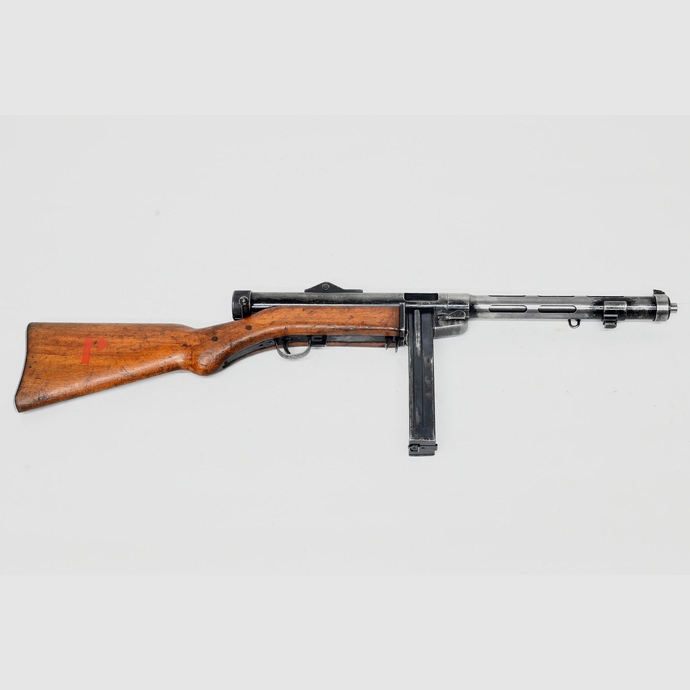 MP Hispano Suiza 43/44, Occ., 9×19, Seriefeuerwaffe, Bild 2 von 4