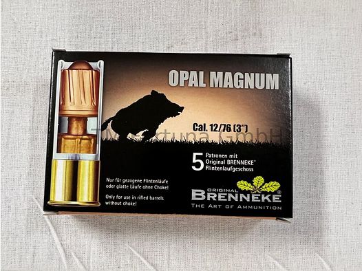Brenneke 12/76 Opal Magnum 43.0g/666grs