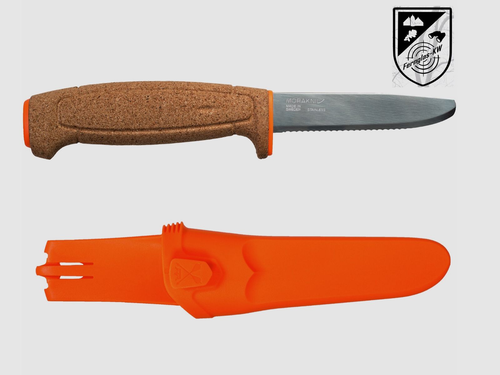 Morakniv 125336 Mes Drijvende Getande Mes drijvend