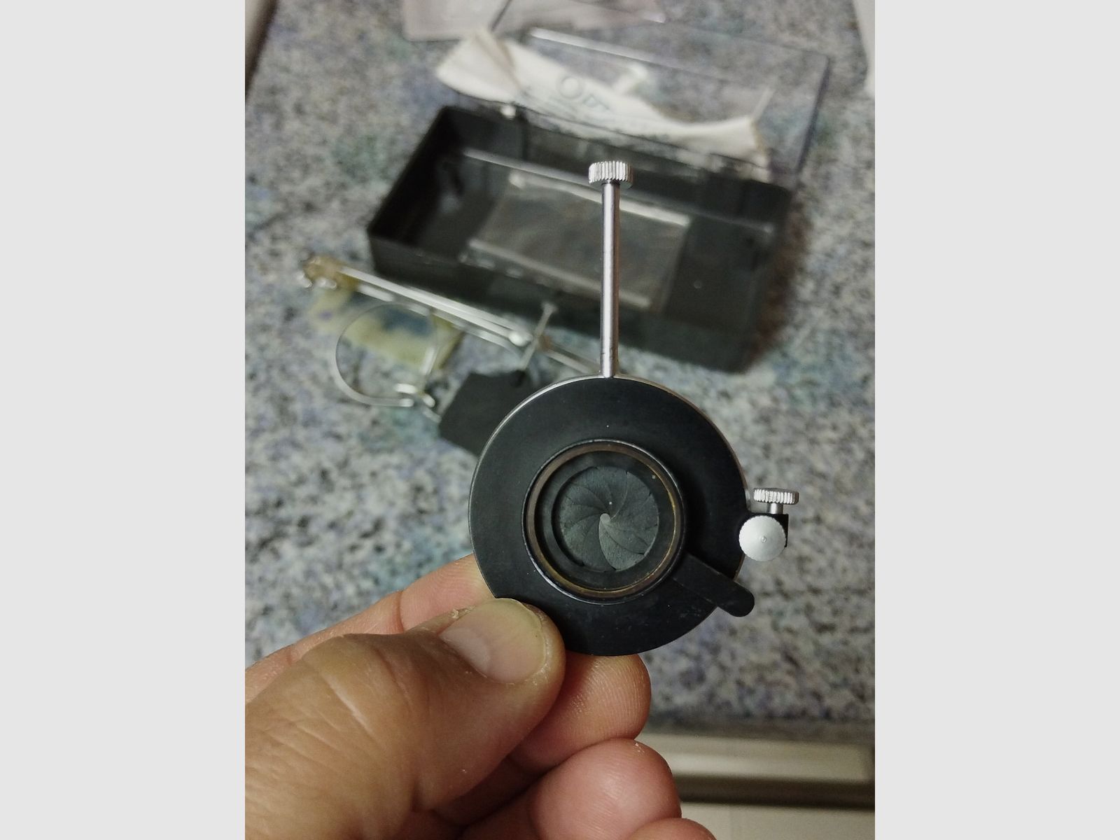 Lunette de tir Knobloch avec diaphragmes iris