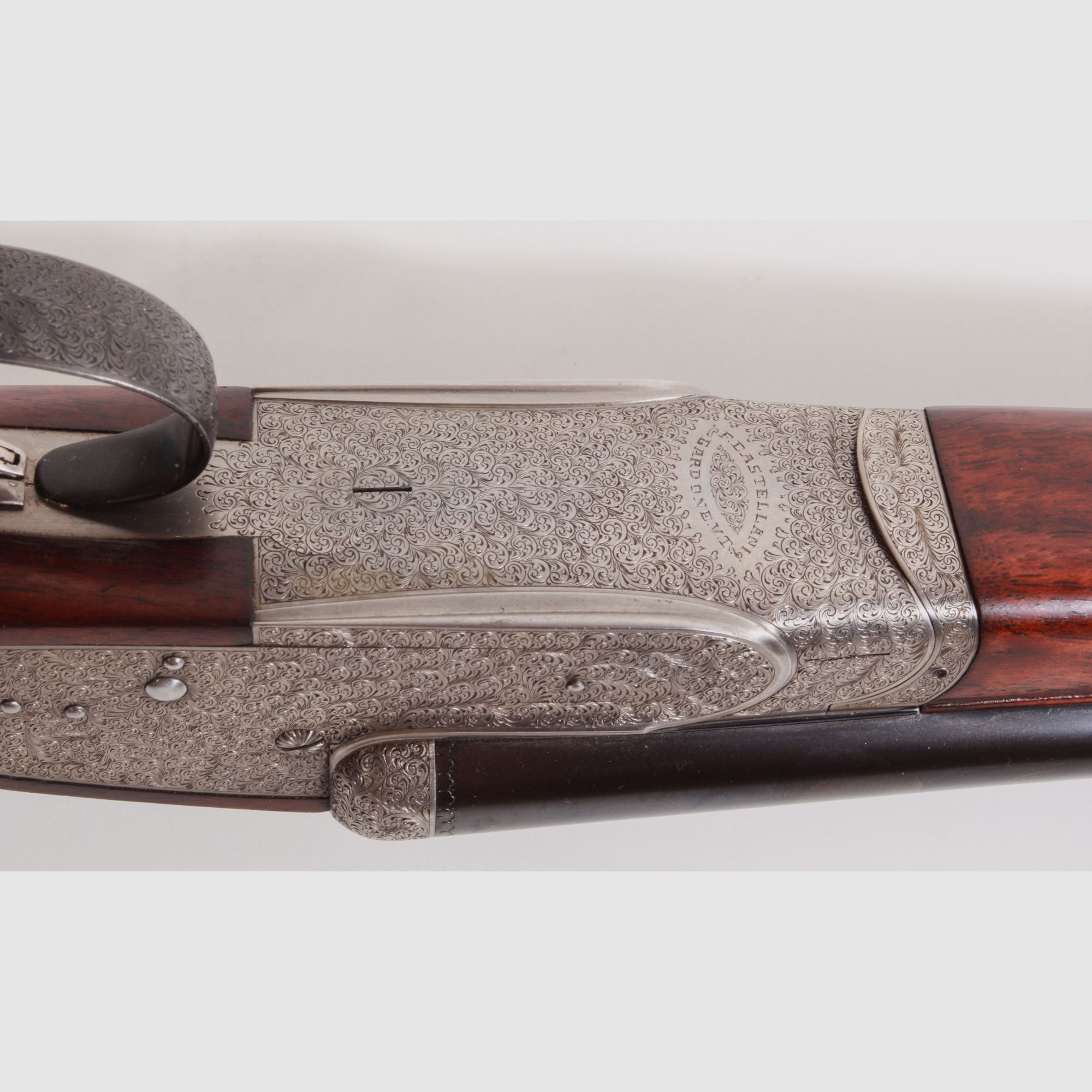 Side lock double shotgun Castellani article 14742