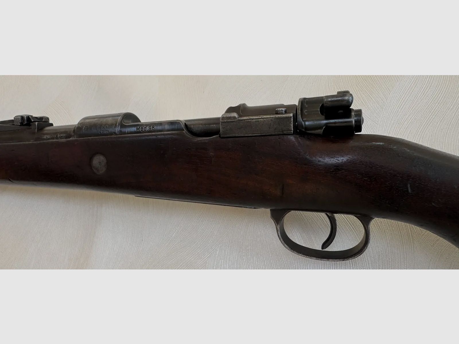 Mauser Karabiner 98k (K98k) – S/42 (1937) – Kaliber 8x57IS – mit WaA63-Abnahmestempeln