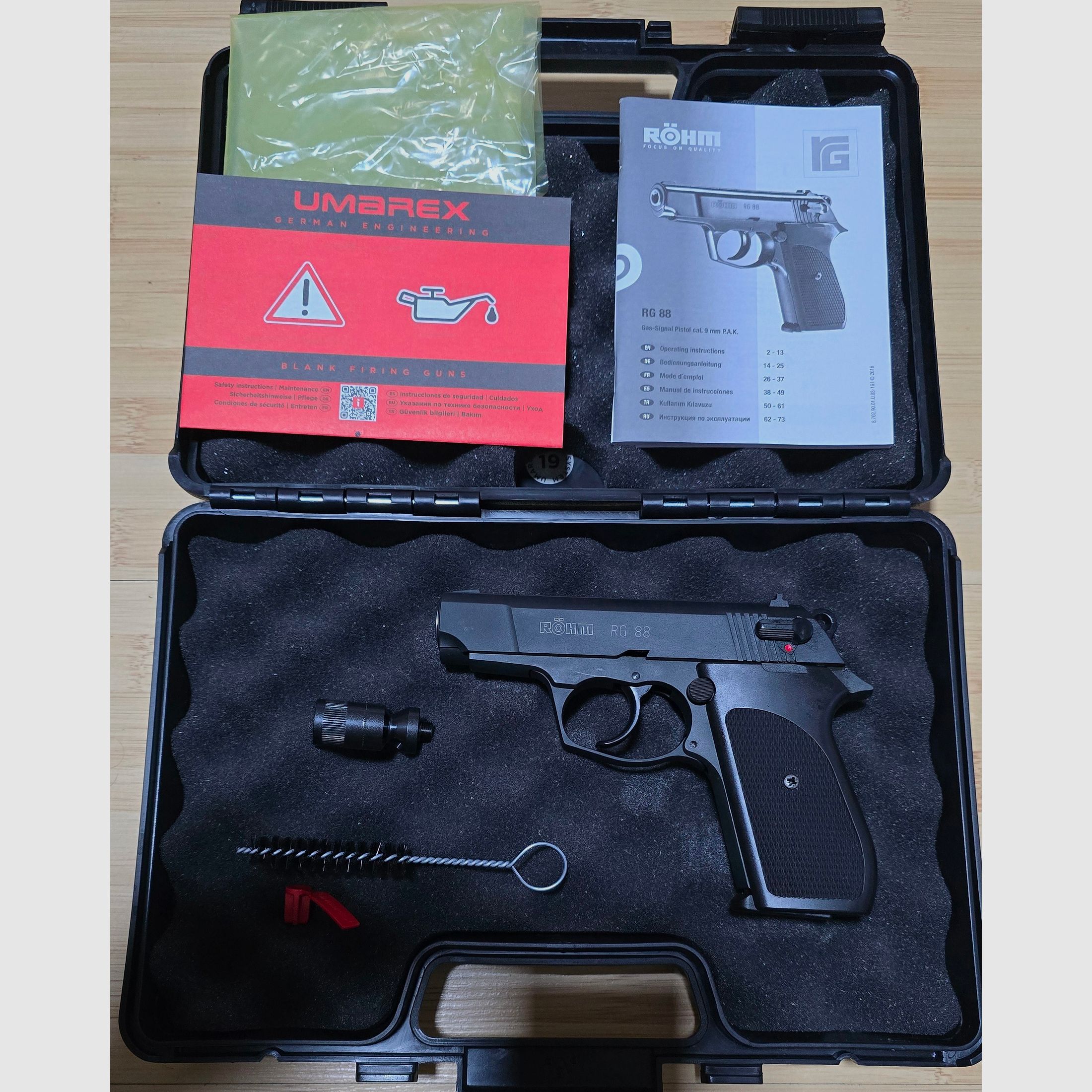 Röhm RG88 blank firing 9mm