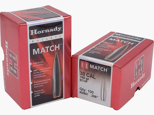 Hornady Match BTHP 308Win 168grs