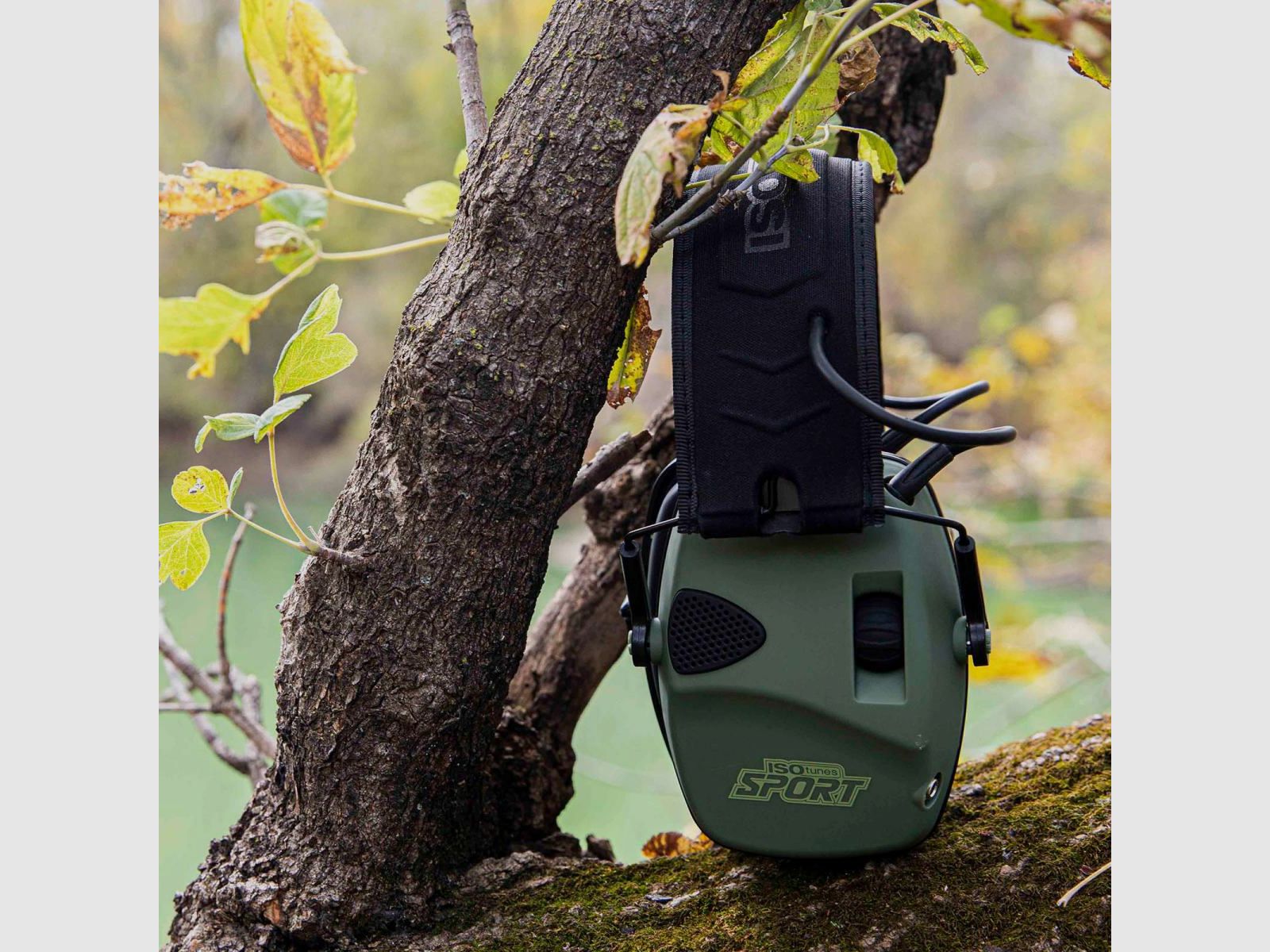ISOTUNES Sport Defy Slim Basic Gehörschutz / Grün