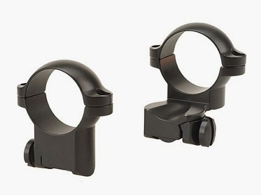 Leupold Ruger #1, 77/22 Anelli 25,4mm estesi medi neri opachi