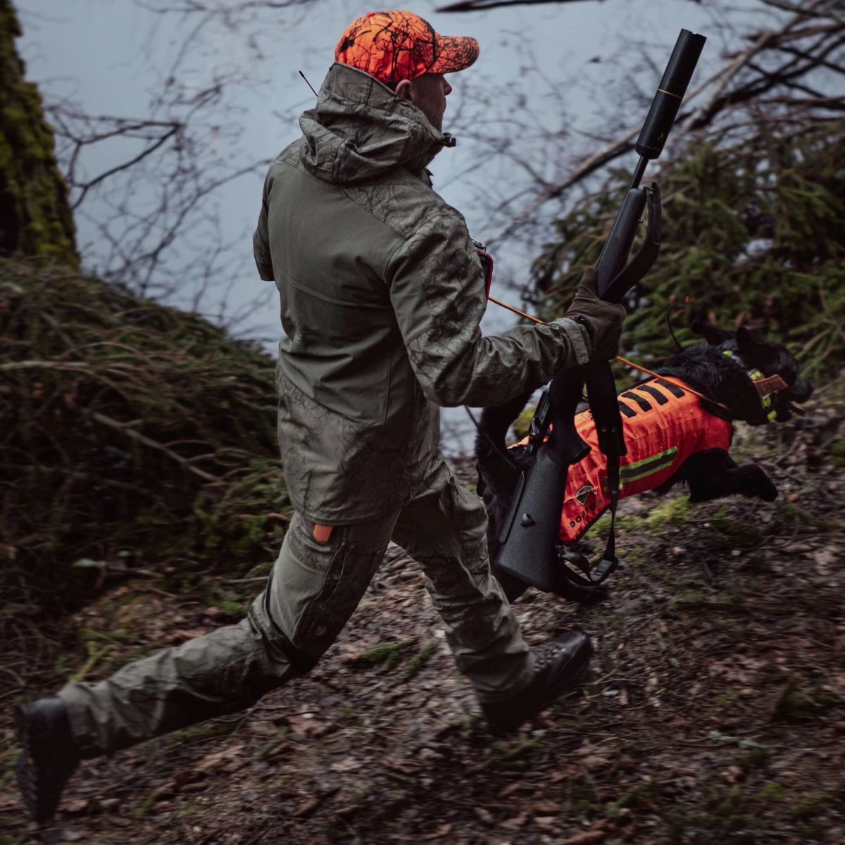 FJÄLLRÄVEN Lappland Camo Cap Orange Camo