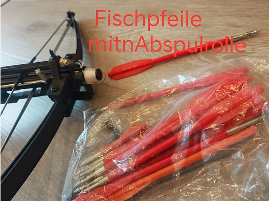 Crossfire II Pistolenarmbrust für 6mm Kugeln, Fischpfeile und Bolzen