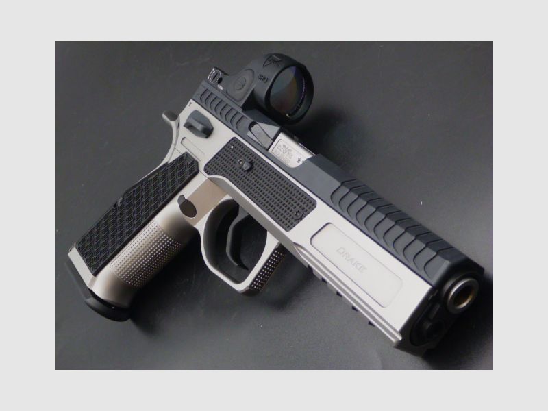 Pistolet PHOENIX Drake Production – SA/DA – Optic Trijicon SRO – Cal 9×19, billede 9 af 9