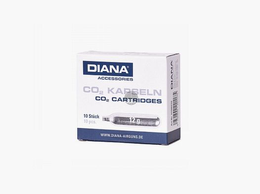 DIANA CO2-Kapseln 12 g - 10er Pack