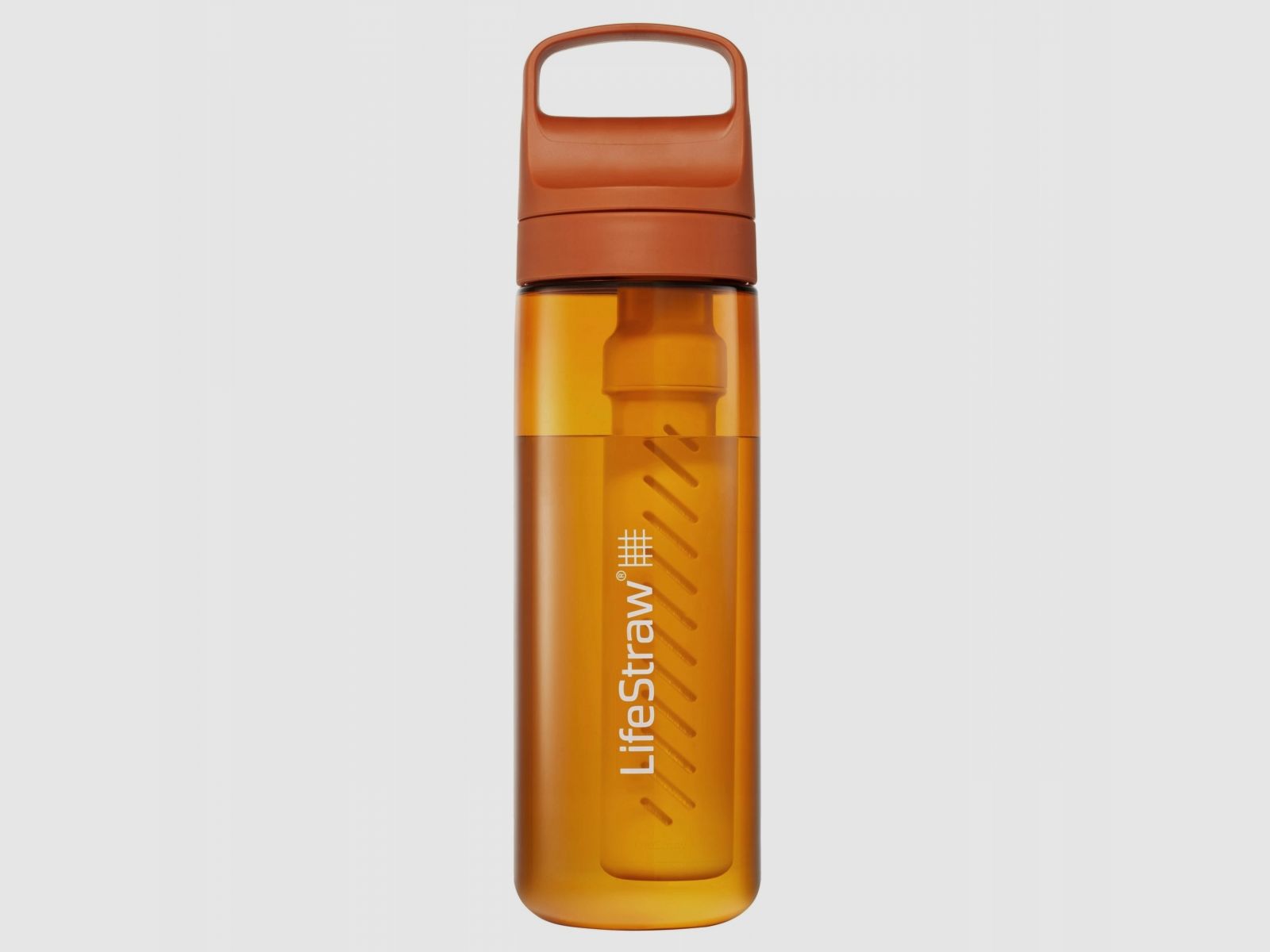 Butelka filtrująca LifeStraw Go 2.0 0,65 l pomarańczowy Filtr do wody, zdjęcie 2 z 4