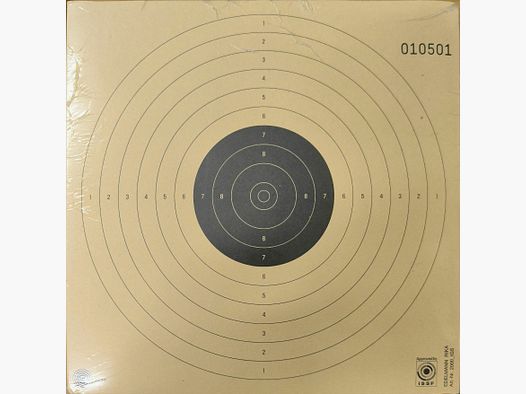 Edelmann Zielscheibe von EDELMANN, 10m LP, 250 Stk, Wettkampf