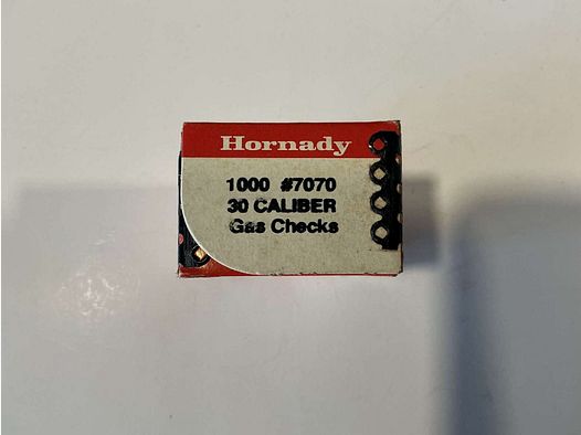HORNADY GAS CHECKS Cal.30 Conf.da 1000 #7070