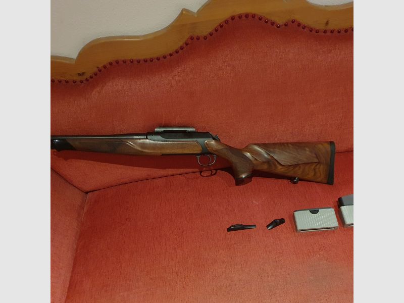 Sauer 404 Elegance 8 x 57 IS M 15 x 1 mit viel Zubehör