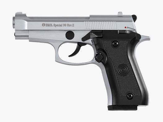 EKOL Special 99 Nickel 9mm P.A.K. - Gas Signal