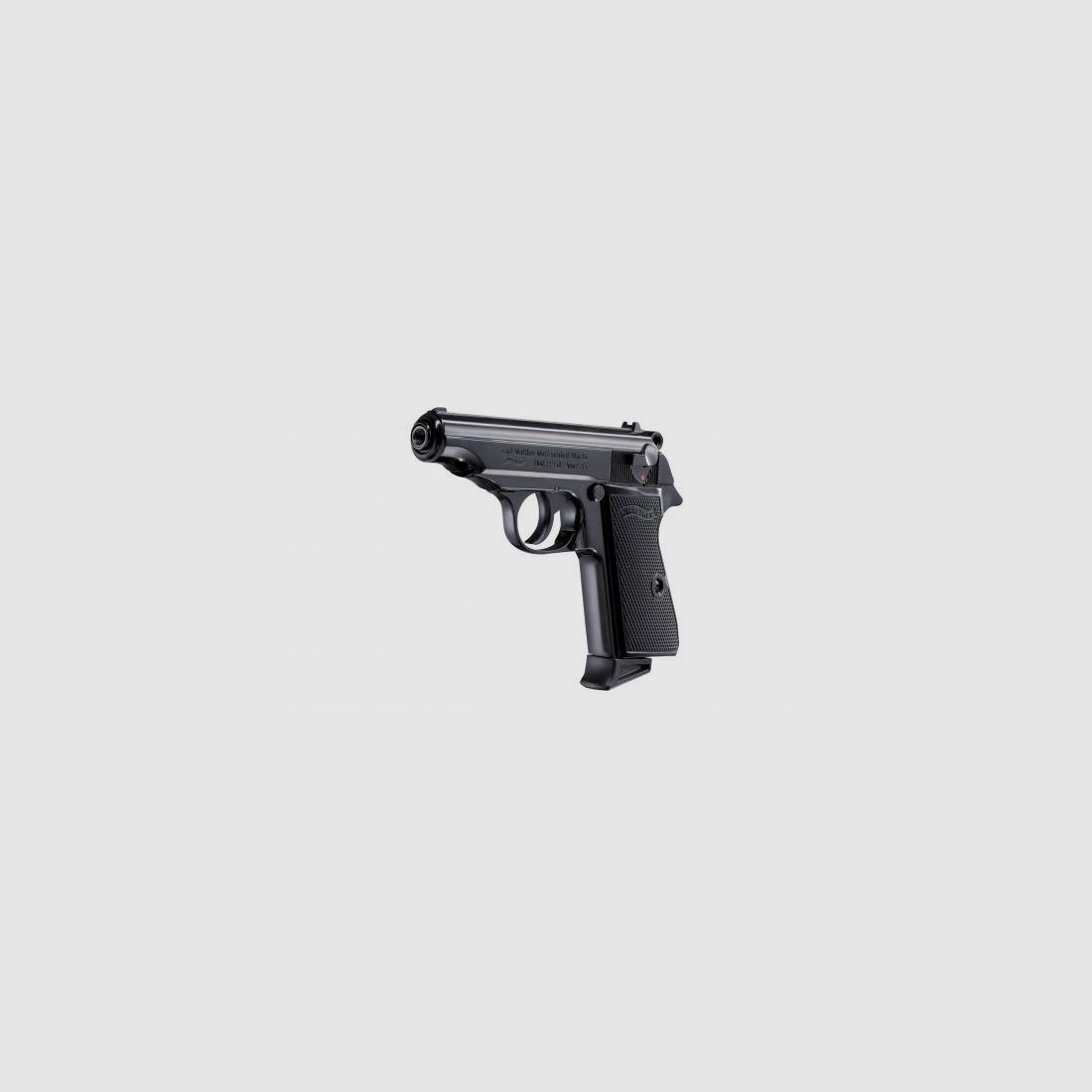 Walther PP cal. 9 mm P.A.K. - Schwarz Schreckschuss, Bild 2 von 2