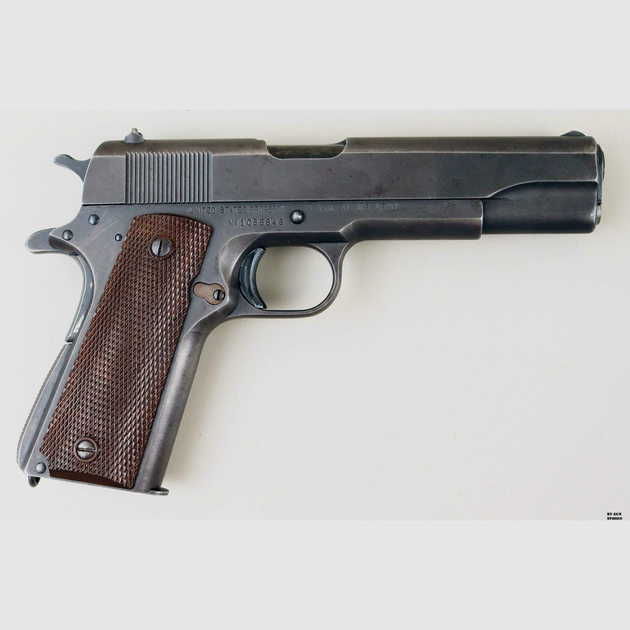 Pistol Union Switch & Signal Co. mod. 1911A1 cal. 45 Acp matr. 1085846, image 3 of 22