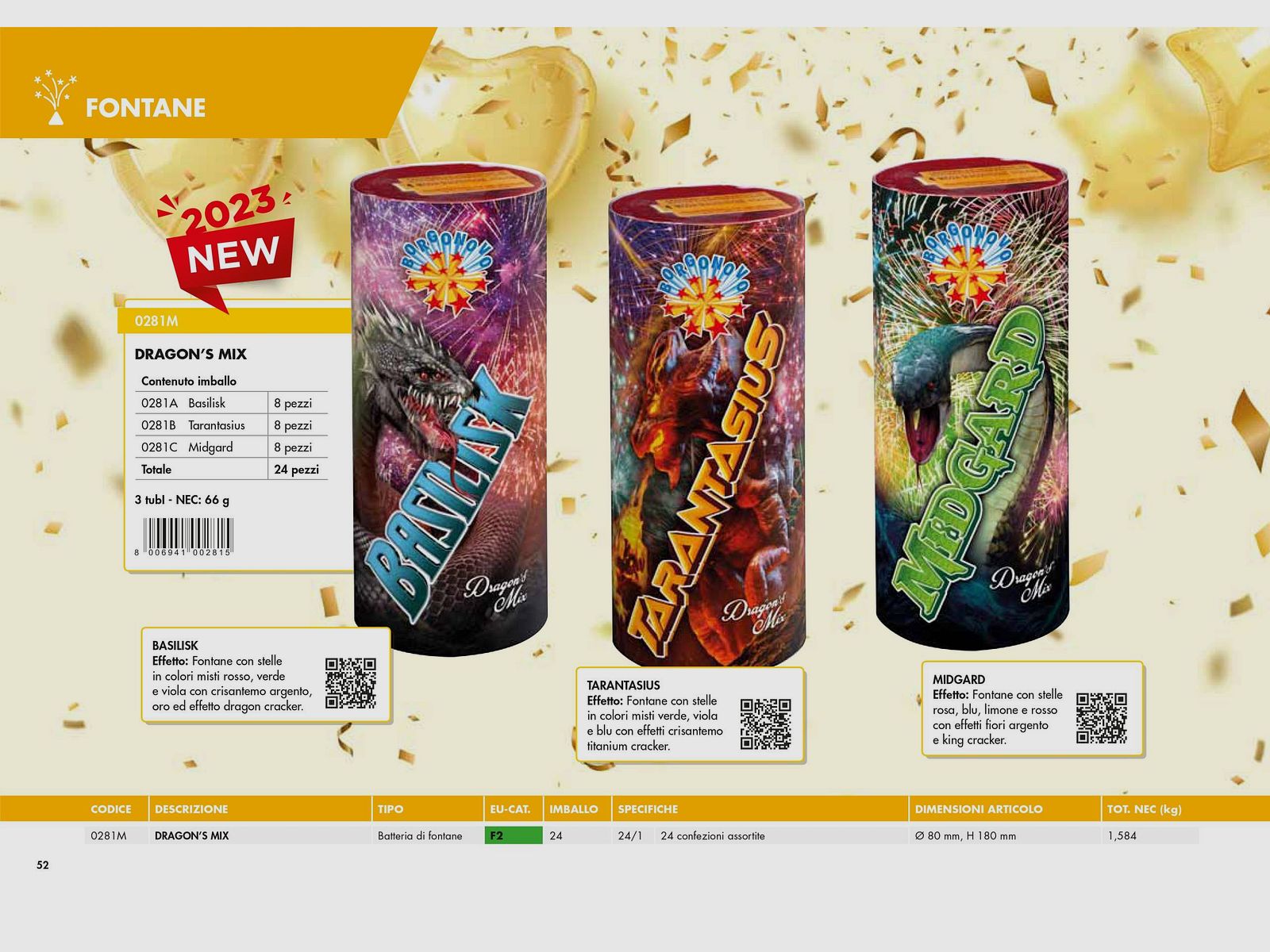 BORGONOVO – KATALOG KUNSTFEUERWERK, Bild 112 von 164