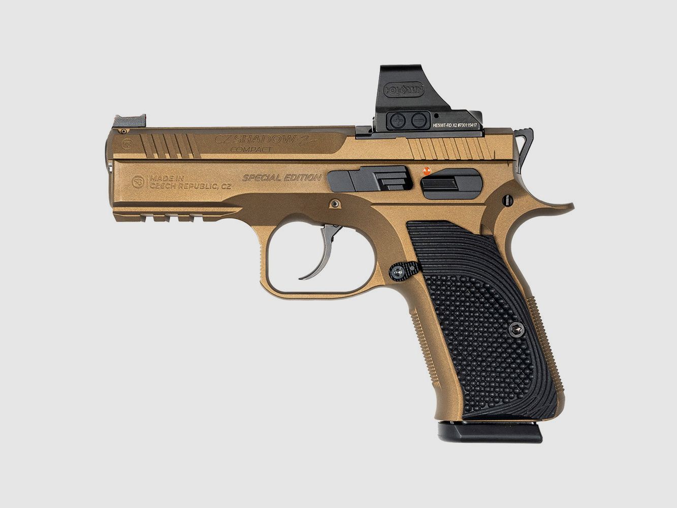 <CZ Shadow 2 Compact Bronze OR Holosun>
