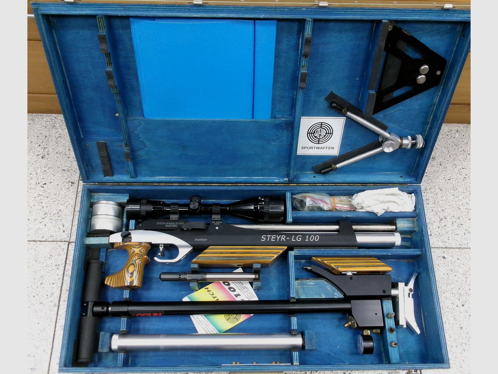STEYR LG 100 cal.4,5 utilisé, image 1 sur 7