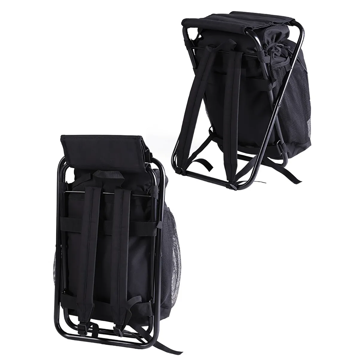 Sac à dos avec siège, Noir, image 2 sur 2