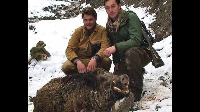 2013 WILD BOAR (Sanglier)  ATTILA hunting (chasse) in TAJIKISTAN by SELADANG