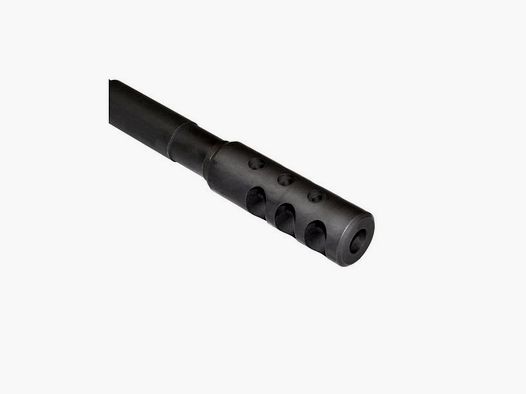 ADE AR15 muzzle brake black steel for caliber .223/5.56 with 1/2x28 thread