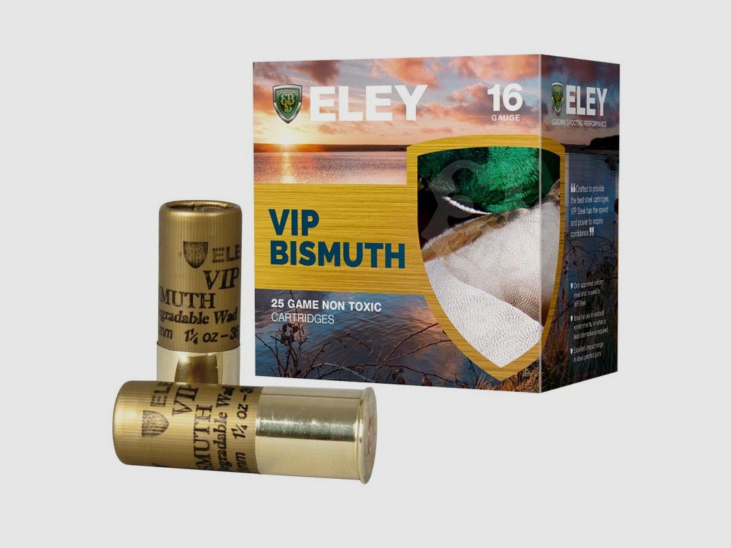 Eley 16/67,5 VIP Wismut  Nr.5 2,8mm - 26,5g