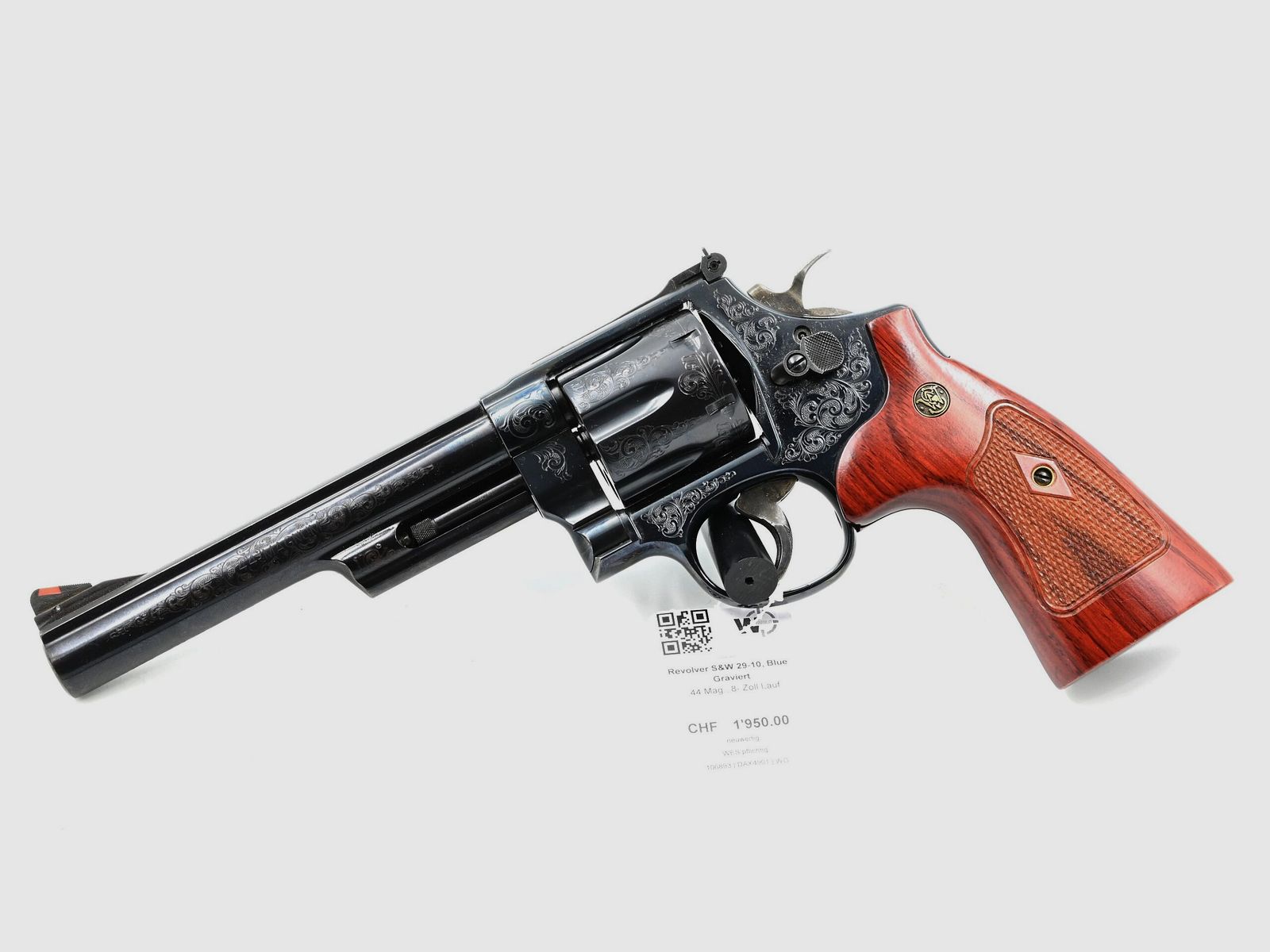 Revolver S&W 29-10, Blued graviert, Occ., .44 Mag., 6.5″ Lauf, Bild 1 von 2