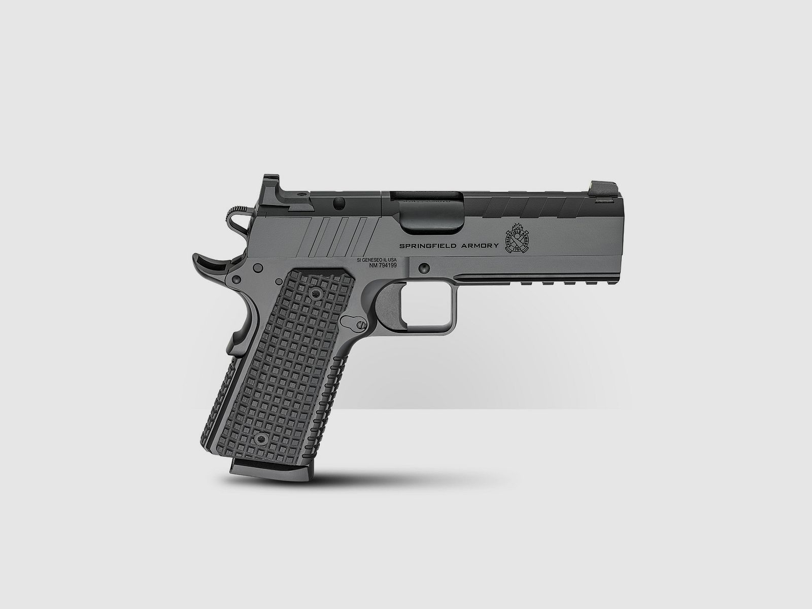 Springfield Armory 1911 EMISSARY AOS PISTOLA, .45 ACP, 4.25", BLK