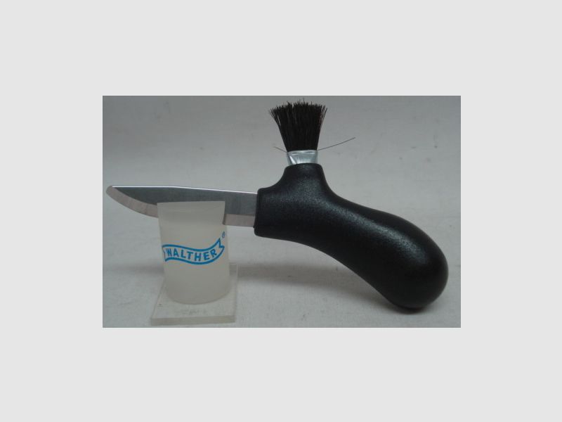 Pilzmesser integr. Pinsel - 6,3 cm Klinge