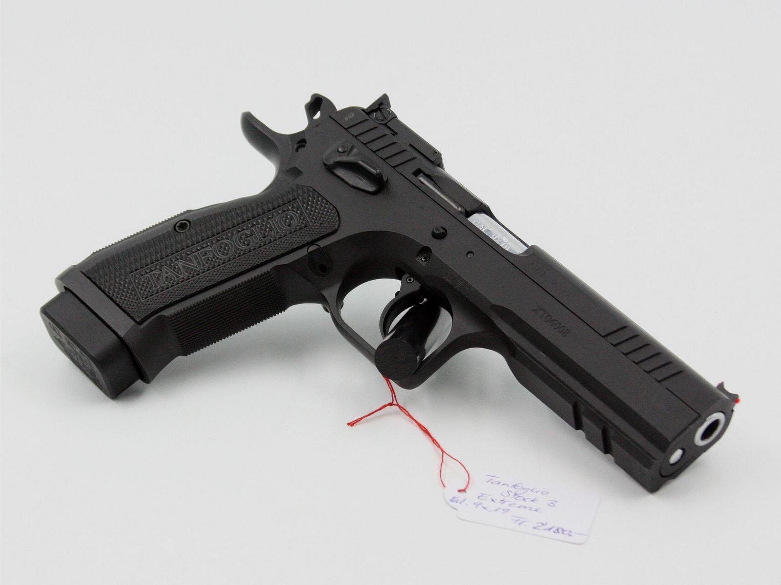 Pistolet Tanfoglio Stock III Extreme, 9×19, DA/SA, Optic Ready