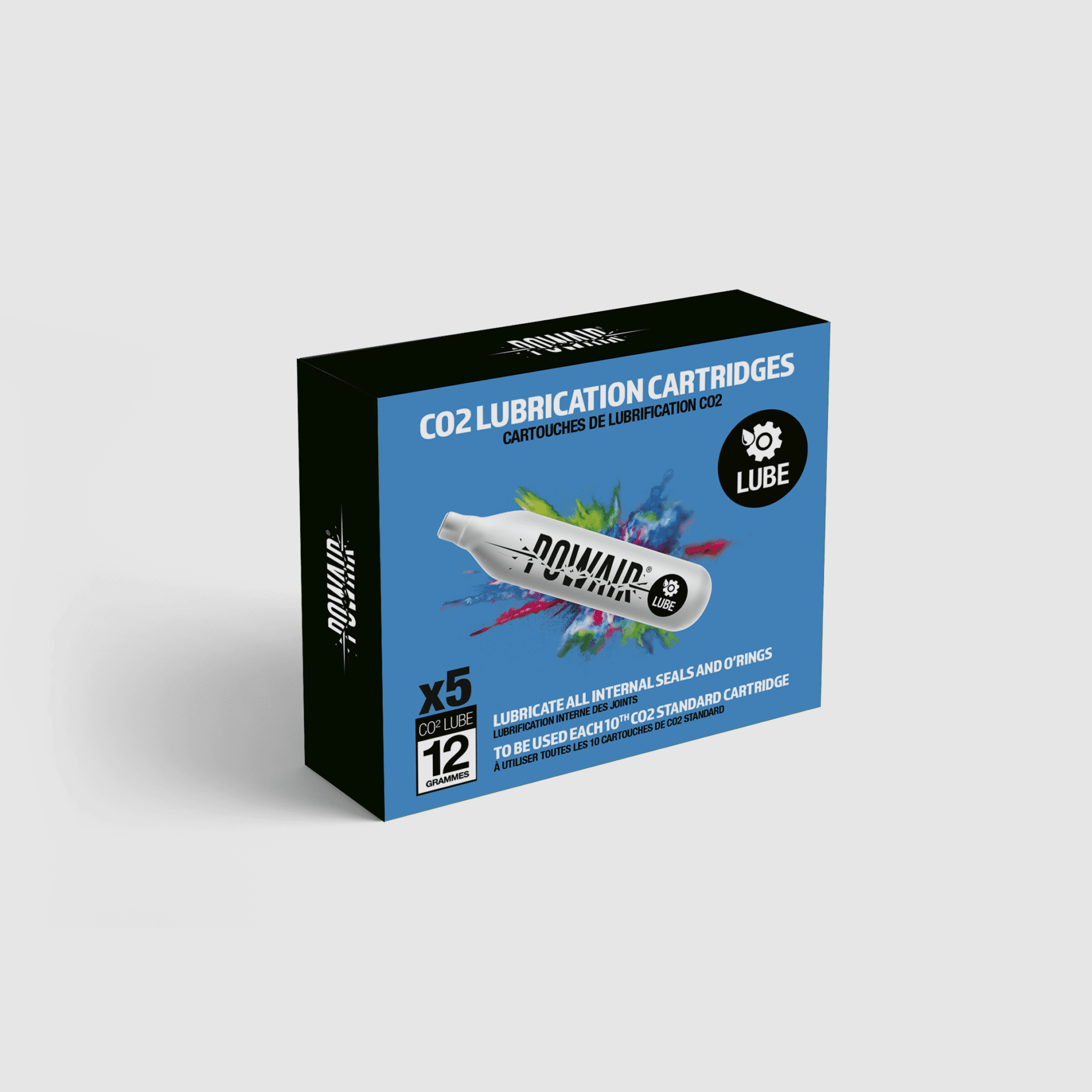 CO2-Pflegepatronen LUBE 12GR X5