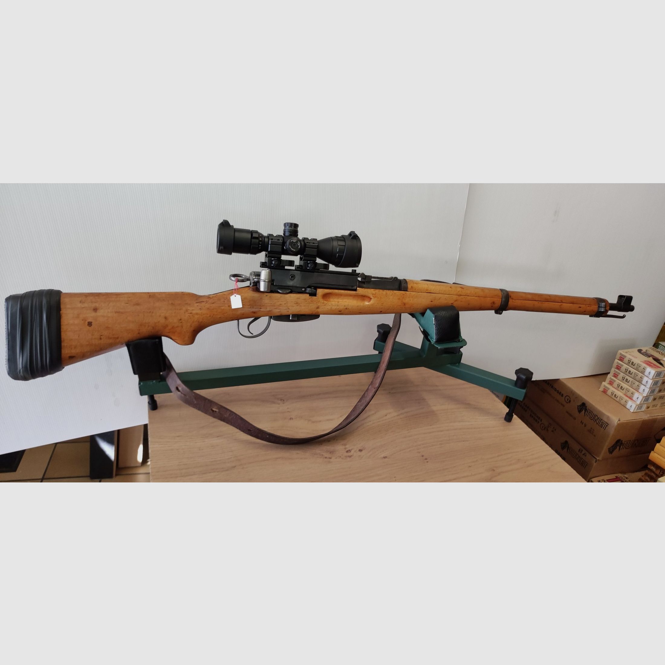 SCHMIDT RUBIN K31 30-284w + lunette, image 1 sur 15