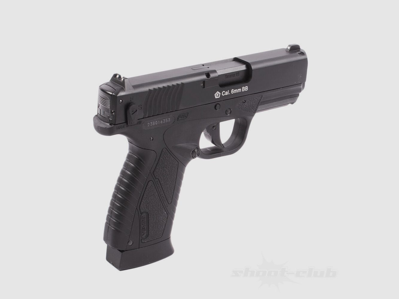 ASG	 Bersa BP9CC Co2 Blowback 6mm BB Metal Slide