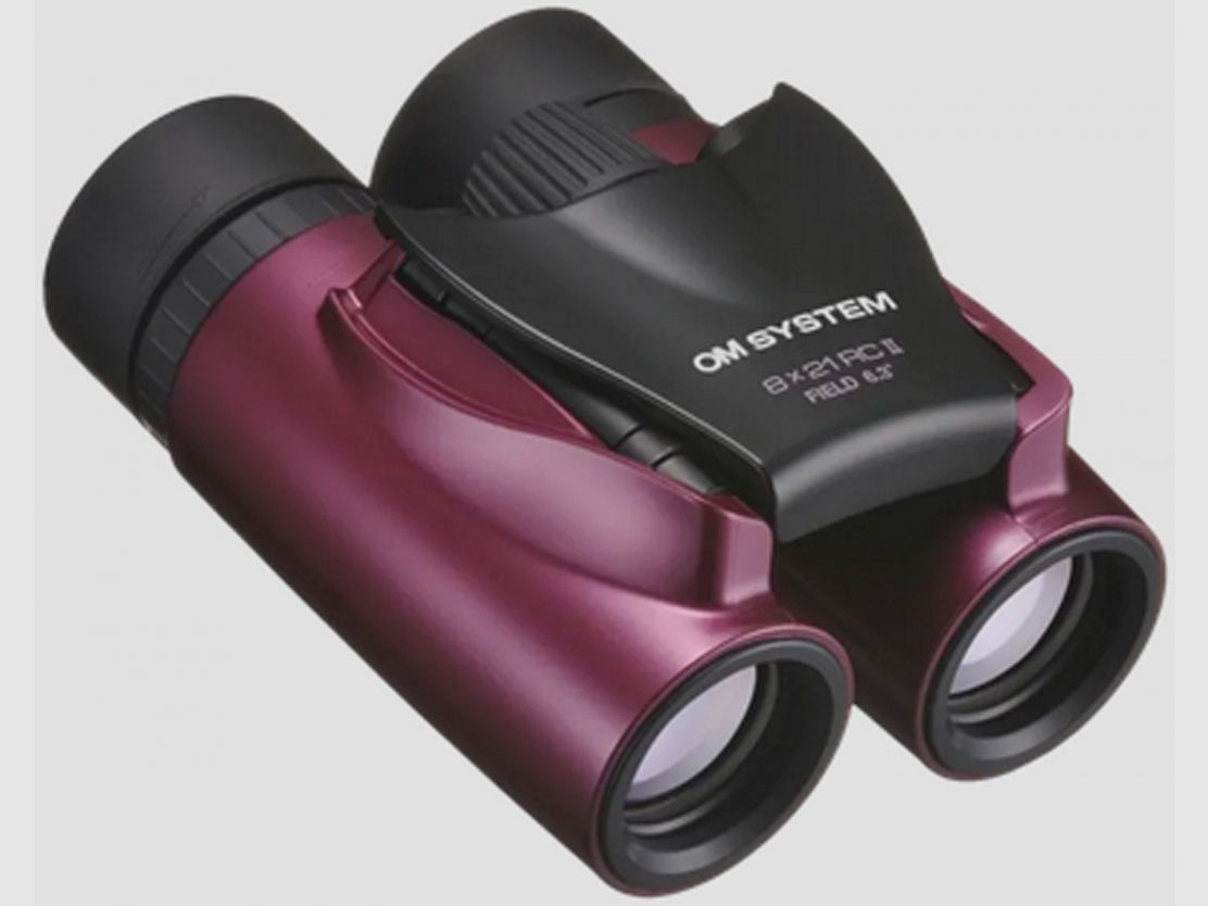 OM System OM System 8x21 RC II Fernglas magenta