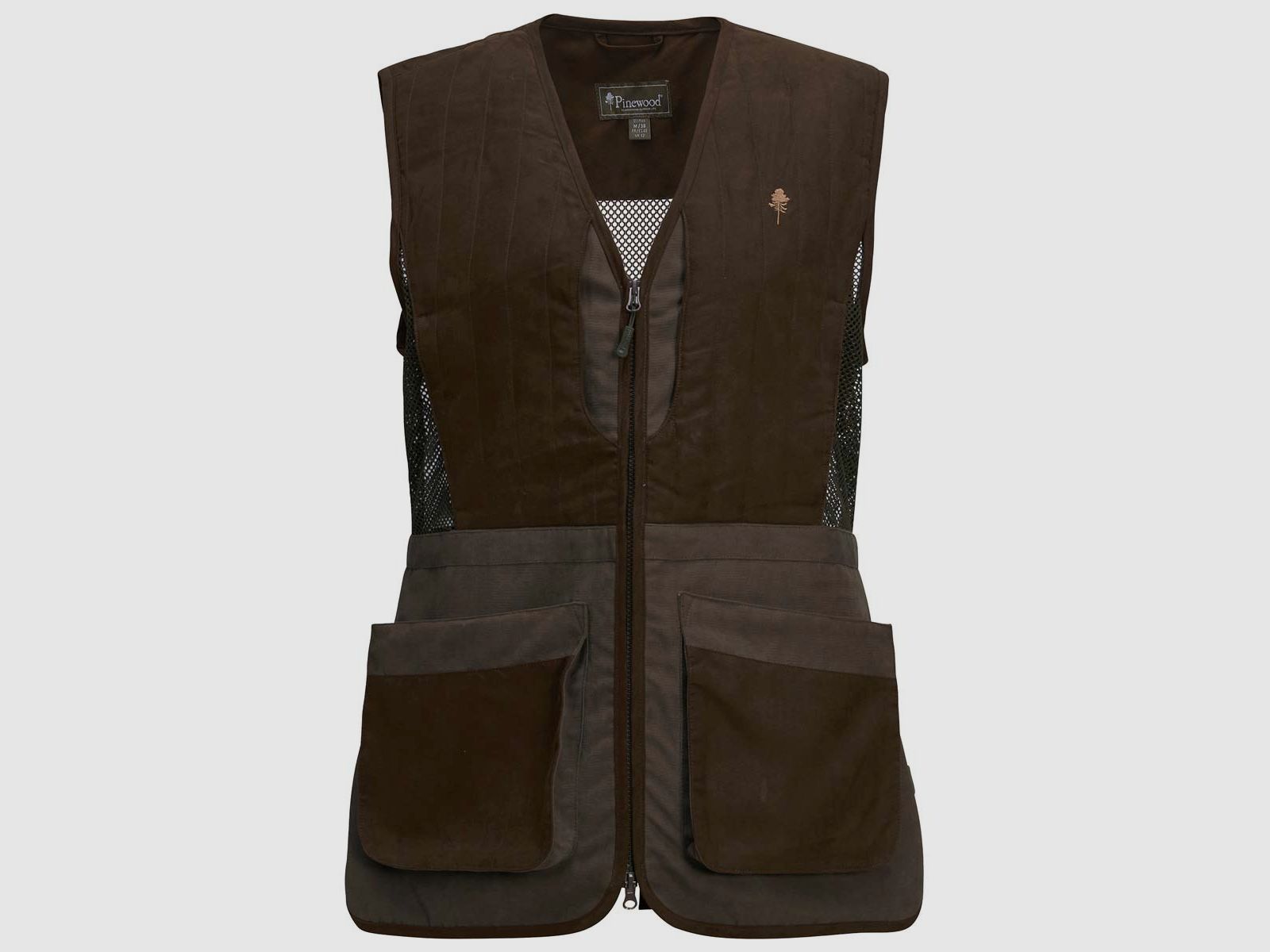 Pinewood Schießweste Suede Brown