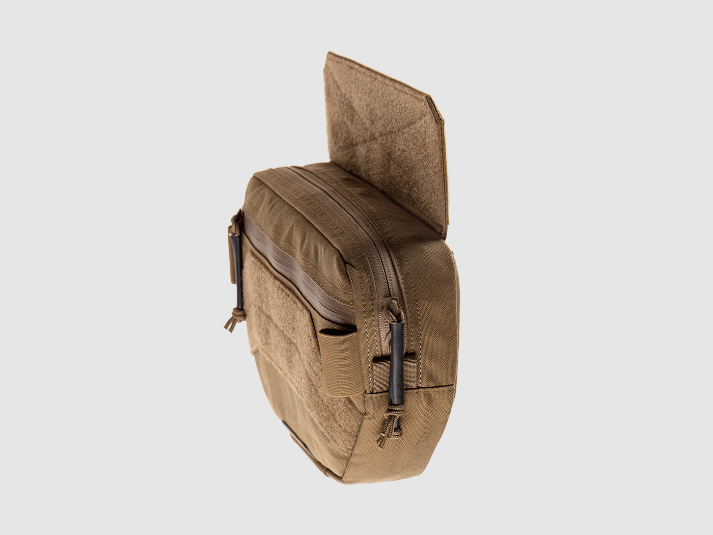Clawgear – Drop Down Velcro Utility Pouch / Coyote, image 3 of 7