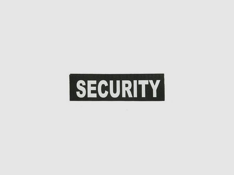 Reflektierender Security Klett Patch - Klein