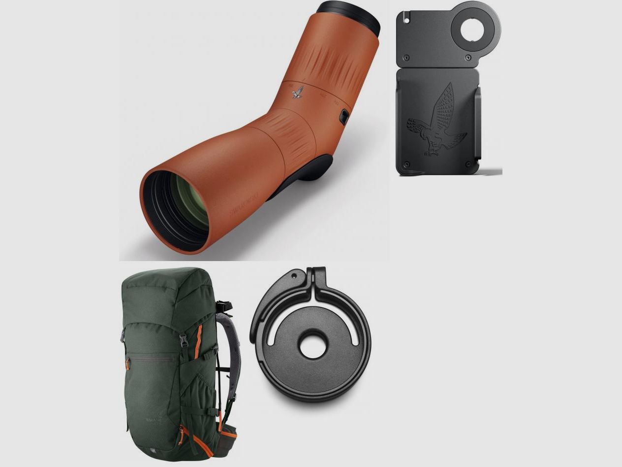 SWAROVSKI OPTIK Swarovski ATC 17-40x56 Pomarańczowy z BPH 32L Pakiet Ekspert Polowanie Górskie