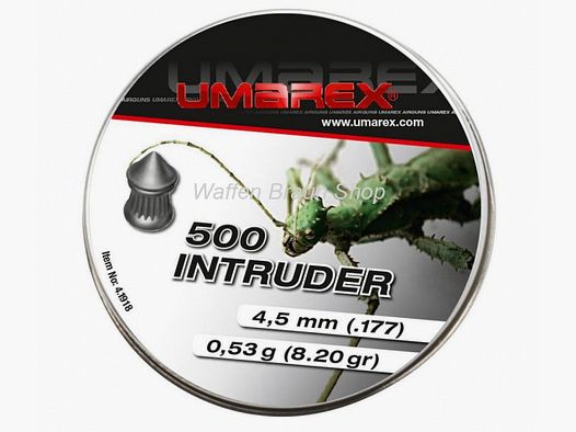 Umarex LG Munition Intruder Spitzkugeln 4,5mm a500 St.#4.1918""
