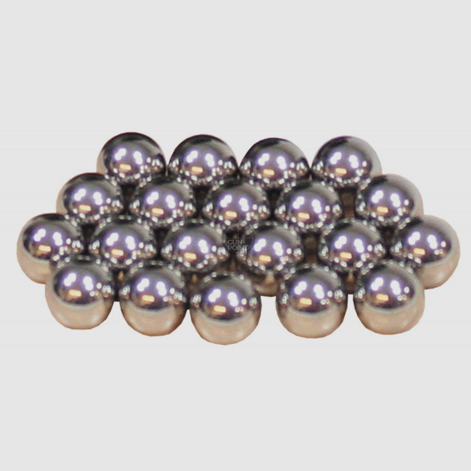 Steel balls, for slingshot, approx. 10 mm, 200 pcs