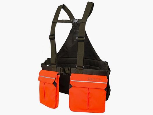 BERETTA GILET TRISACCA STRAP EVO VERDE/NARANJA GU904 TALLA. ÚNICA