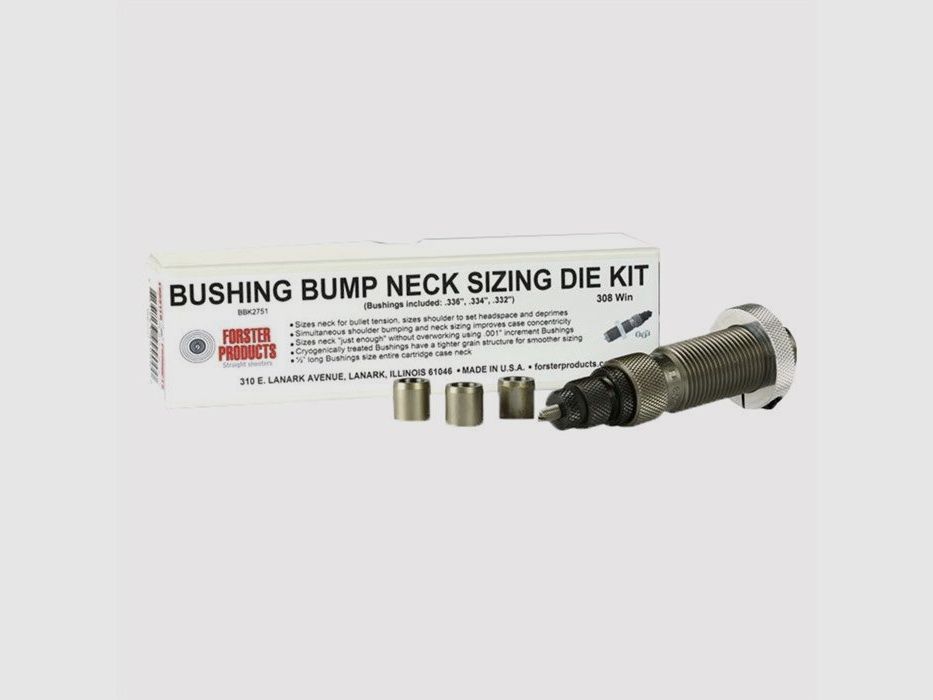 Kit punzoni per collo con boccola 6.5 Creedmoor