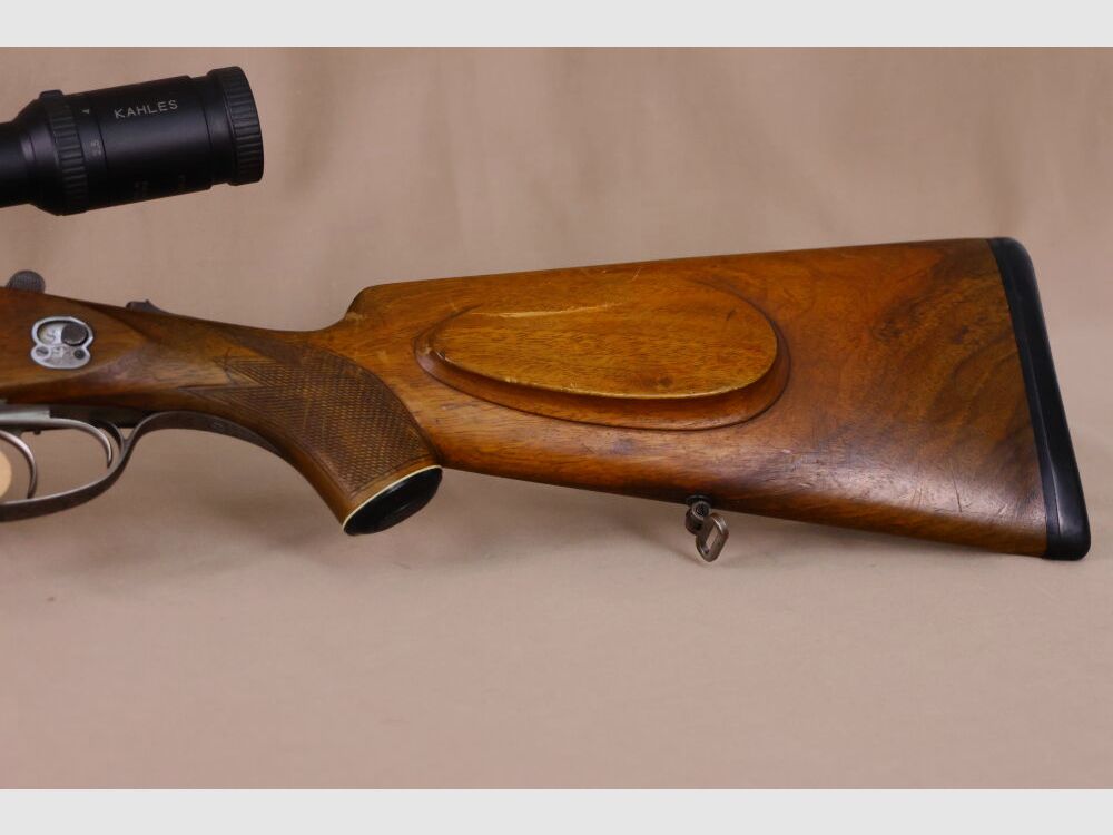 Krieghoff Trumpf Drilling // zmienne Kahles z LP // ręczne napięcie // przygotowanie kolby!