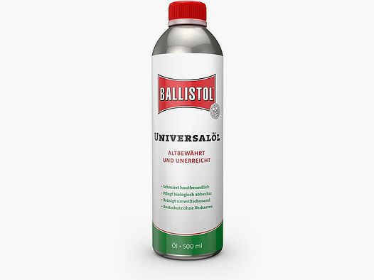 Ballistol aceite para armas botella 500ml accesorios de limpieza para armas