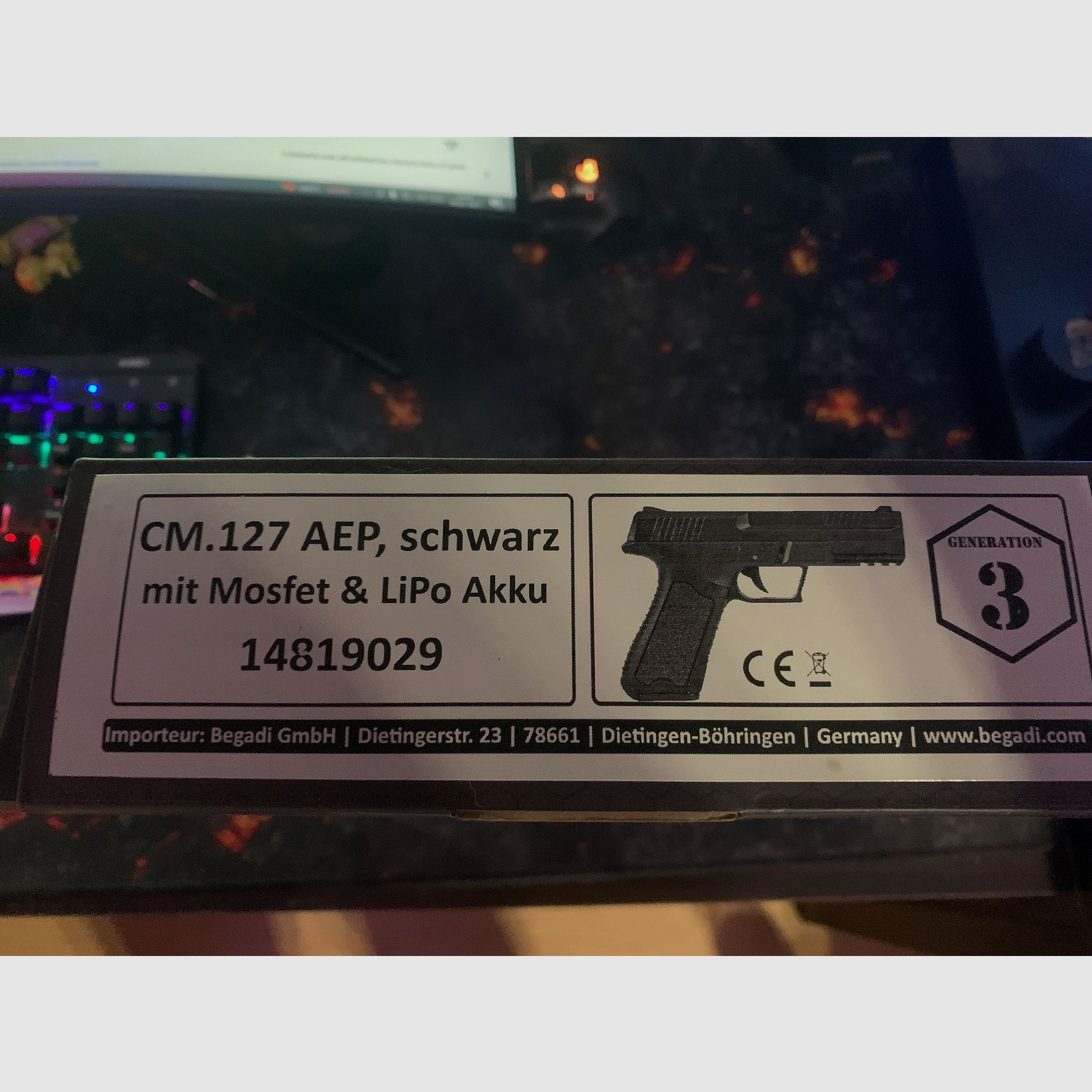 G&G CM16 Raider 2.0 - Desert Tan - Like new (S-AEG, 1.5J)