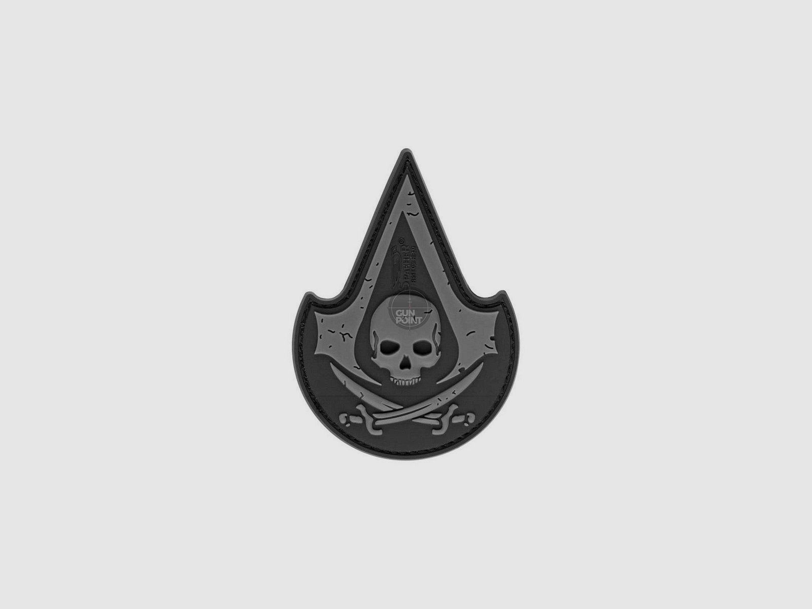 JTG Assassin Skull Rubber Patch-SWAT